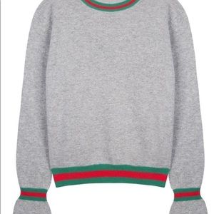 GUCCI Vibes! WYSE EU London 100% Cashmere Sweater